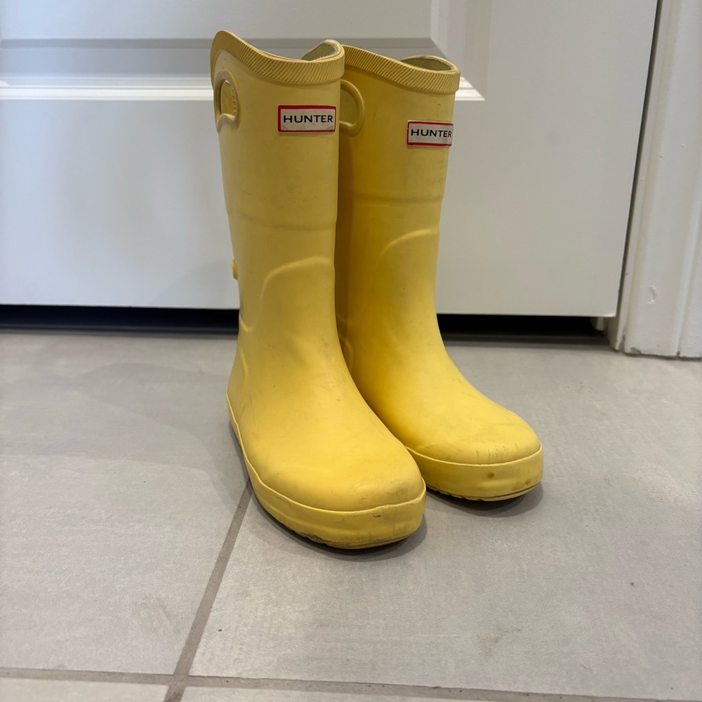 Hunter for Target Kids Yellow Rain Boots